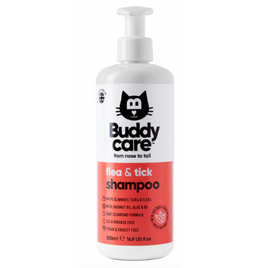 Buddycare Flea & Tick Cat Shampoo